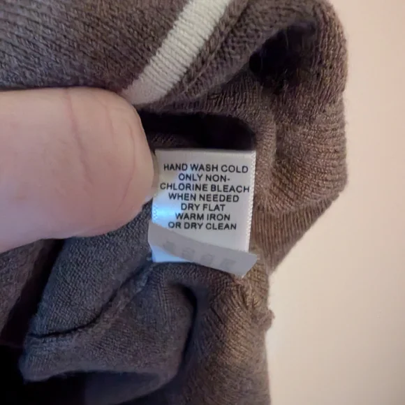 Banana Republic Taupe Cardigan Sweater - Picture 2 of 2